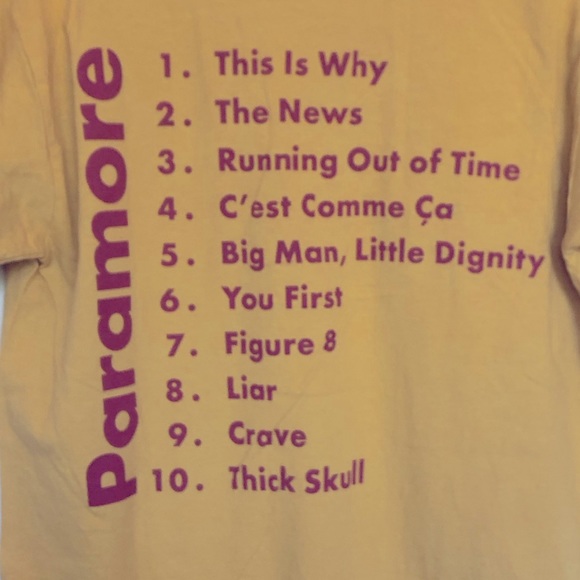 Paramore This Is Why T Shirt - Picture 4 of 4